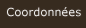 Coordonnées