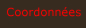 Coordonnées
